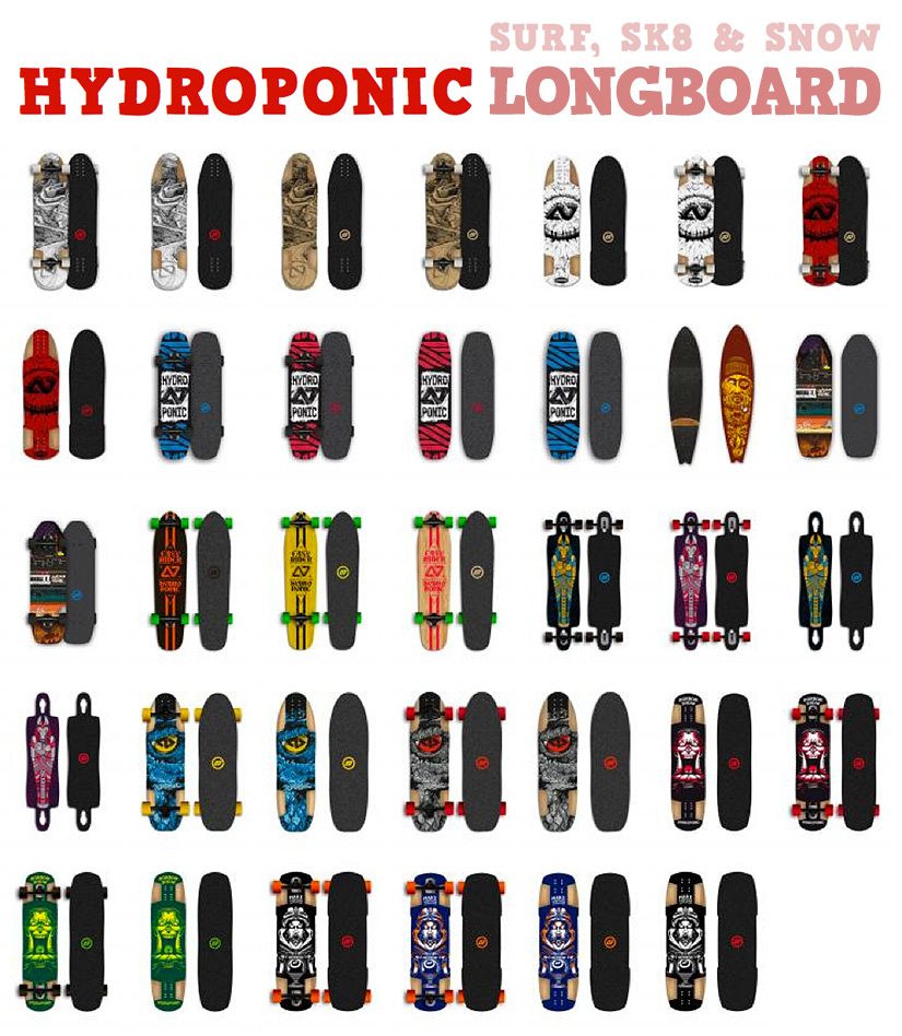Hydroponic Longboard 2014