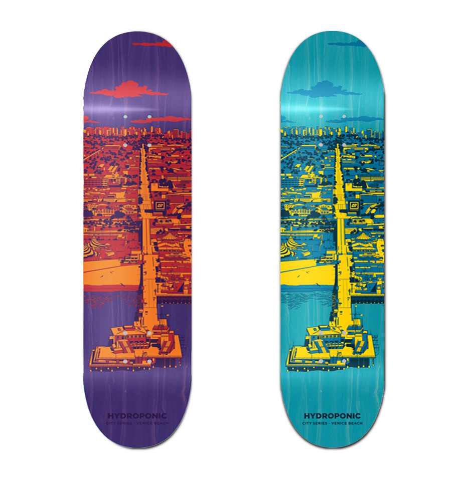 Hydroponic Skateboards Venice Beach