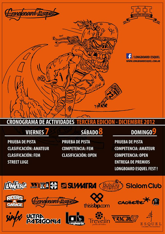 III longboard esquel 2012