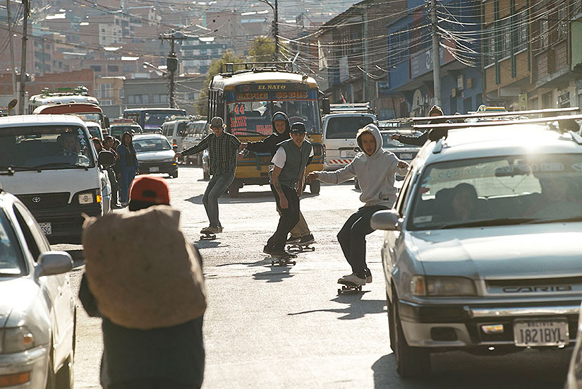Levis Skateboarding DIY Bolivia