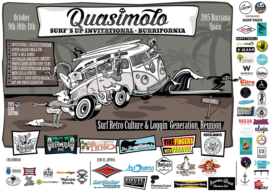 Quasimoto Surf's Up Invitational Burriana 2015