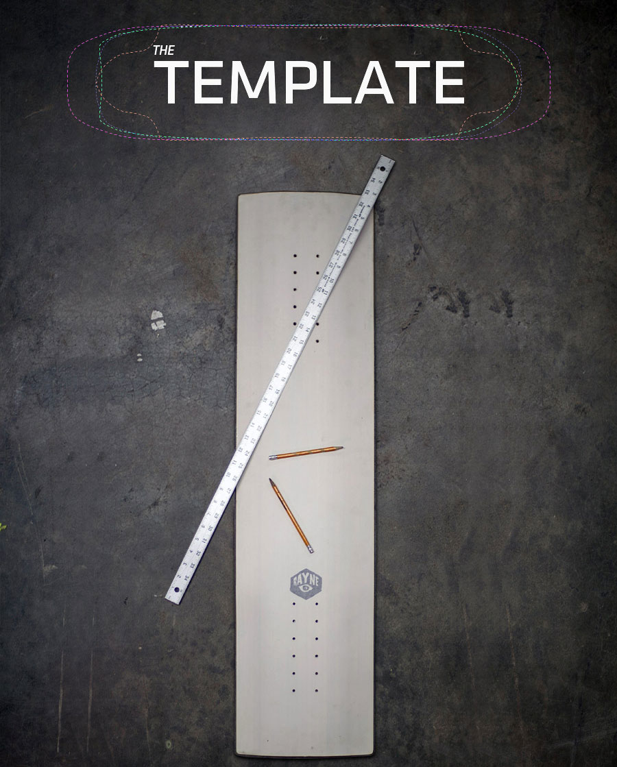 Rayne Longboards template