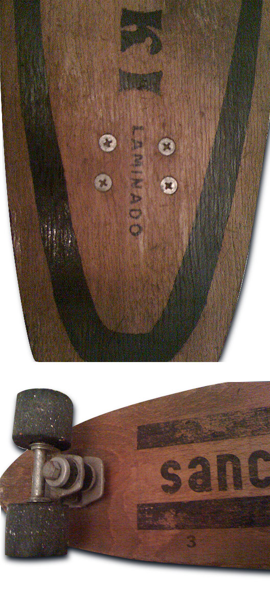 Sancheski Laminado skateboard