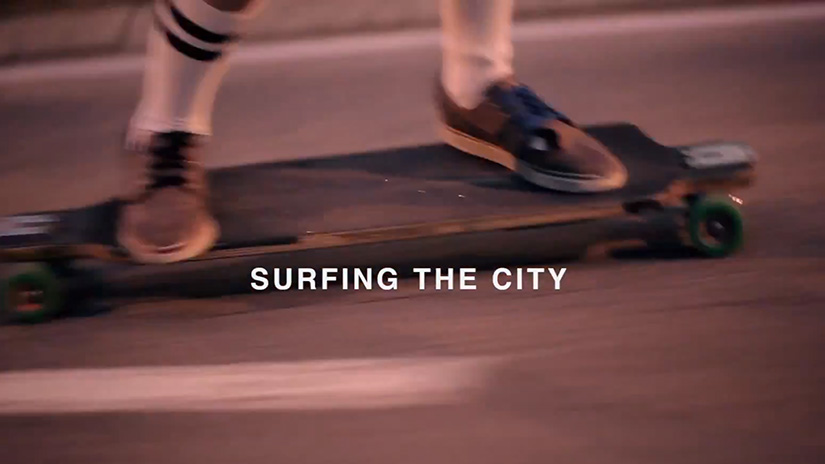 Juan Rayos Surfing the city