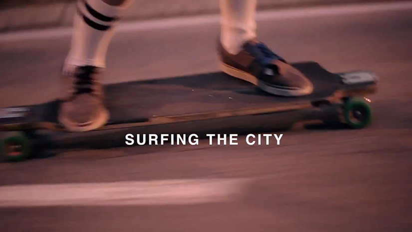 Juan Rayos Surfing the city