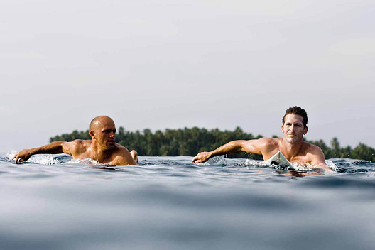 Kelly Slater and Andy Irons