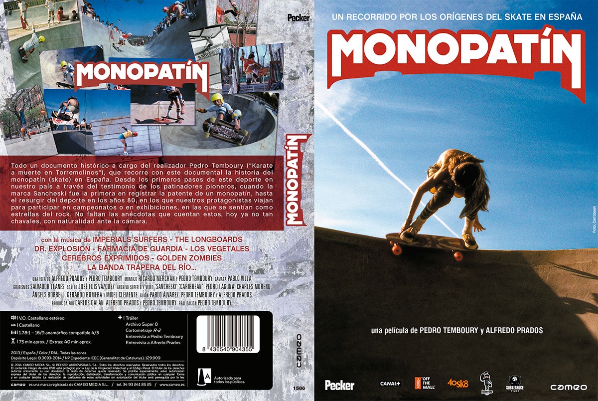 Monopatin DVD
