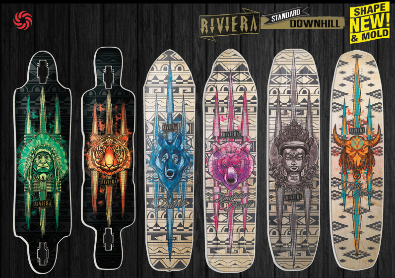 Riviera Skateboards Downhill