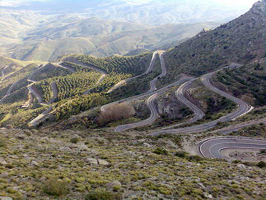 Velefique downhill 2011 - Almeria